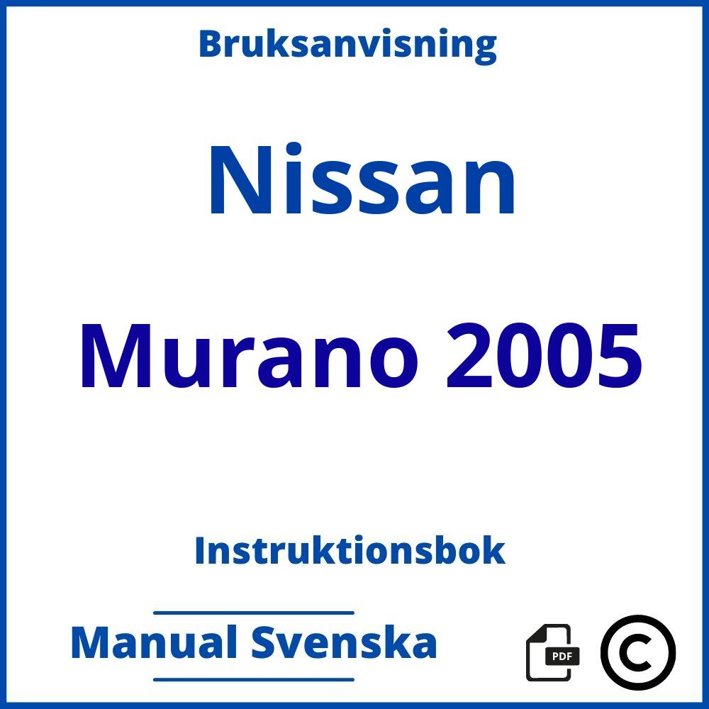 https://www.bruksanvisni.ng/nissan/murano-2005/bruksanvisning;Nissan;Murano 2005;nissan-murano-2005;nissan-murano-2005-pdf;https://instruktionsbokbil.com/wp-content/uploads/nissan-murano-2005-pdf.jpg;https://instruktionsbokbil.com/nissan-murano-2005-oppna/;919;8